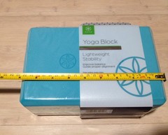 NEW Gaiam Yoga Block Lightweight Stability Balance Alignment 9″x6″x4″