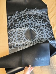 Gaiam Folding Yoga Mat for Travel and Fitness