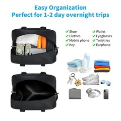 Apenze Small Gym Bag 14 inch lightweight Carry On Mini Duffel Bag for Travel …