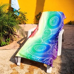Elite Trend Microfiber Beach Towel – Extra EXTRA LARGE (78X35-INCH), Tie Dye