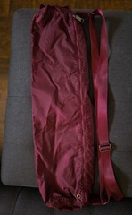Lululemon Get Rolling Yoga Mat Bag Red Oxide Shoulder Strap NEW