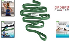 Durable Non-Elastic Stretching Strap – Perfect for Yoga, Pilates, & Therapy