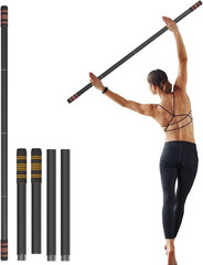 5Ft Yoga Stick – Heavy-Duty Steel Adjustable Stretching Bar for Mobility, Flexib