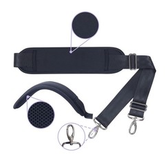 60 Inch Shoulder Strap with Removable Ultra-Thick Pad，Adjustable Buckles