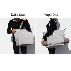 Yoga Mat Bag Tote Carrier Shoulder Carryall Gym Fitness Pilates Travel Beach