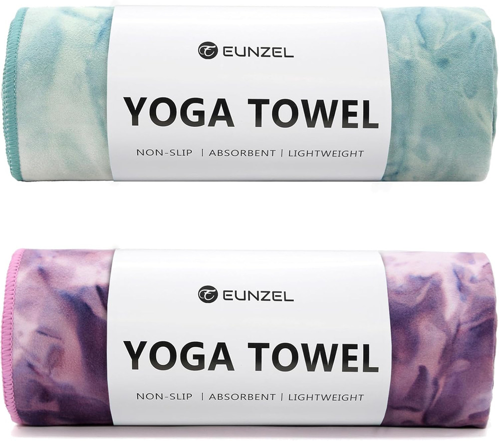 Hot Yoga Towel Non-Slip Yoga Mat Towel Ultra-Absorbent Microfiber Towel for Hot
