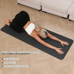 Extra Thick Foldable Yoga Mat – Non-Slip, Eco-Certified for Home & Studio Use