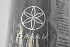 Gaiam Yoga Mat Premium 5mm Solid Thick Non Slip Exercise & Fitness Mat Black