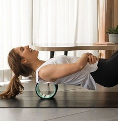 Chirp Wheel+ 3 Pack Rolling Exercise Wheels+Bag 12″ 10″ 6″ for Back Pain/Yoga
