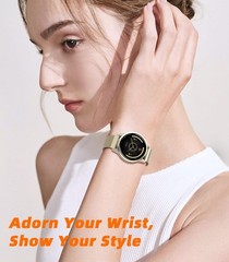 MoKo Milanese Mesh Band, 18/20/22mm Stainless Steel Quick Release Strap Compa…