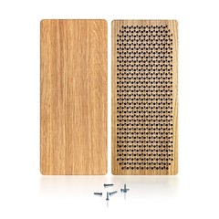 Sadhu board nails from 100% Oak wood for yoga meditation, Natural Oak