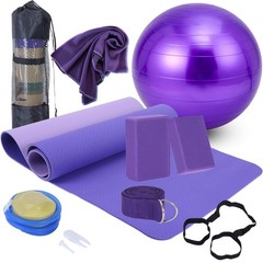 Yoga Beginners Kit Yoga Blocks 2 Pack Yoga Strap Yoga Yoga Mat with Carrying …