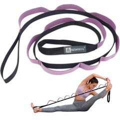 HalfElastic Stretch Straps with 11 Loops, Stretching Strap for Physical Thera…
