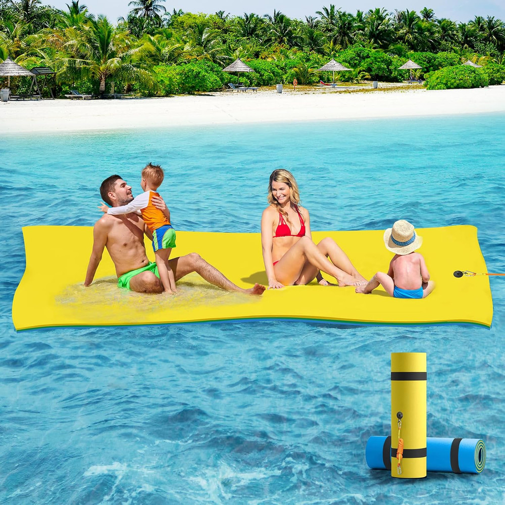 CTSC Lily Pad Floating Mat – Floating Water Mat – 9 X 4 Ft Floating Mat for Lake