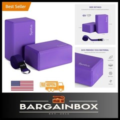 Yoga Blocks & Strap Set – Lightweight, Non-Slip, Perfect for Stretching & Toning
