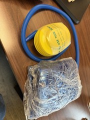 Yoga Ball with Foot Pump Brand New