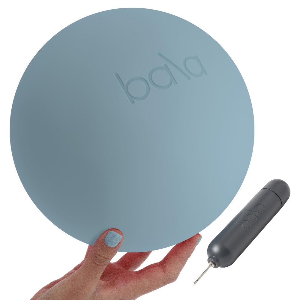 Bala Pilates Ball, Non-Weighted Exercise Ball – Small 8″ Yoga Ball for Barre,…
