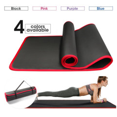 10MM Extra Thick 183cmX61cm Yoga Mats NRB Non-Slip Exercise Mat Fitness Gym