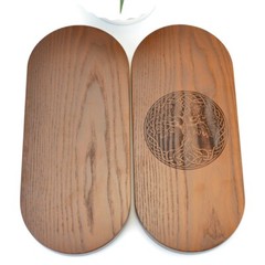 Sadhu Board with Thermal Ash “Tree of Life” Copper Nails 10 mm/0.4 inch