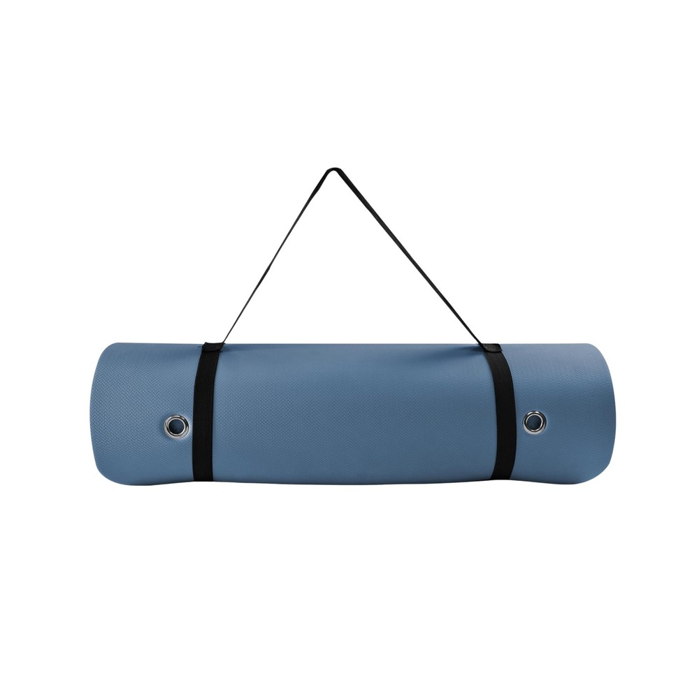 Hanging Yoga Mat, Pilates Mat, Exercise Mat for Home Workouts with Carry Stra…