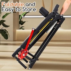 Home Gym Pilates Reformer Machine, Quick-Assembly Foldable Pilates Reformer,