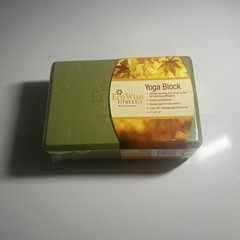 Ecowise Fitness New Green YOGA BLOCK 3” x 6″ x 9″