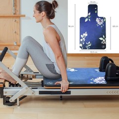 Pilates Reformer Mat and Towel – Exercise Fitness Gym Mat – Mini Travel Yoga …