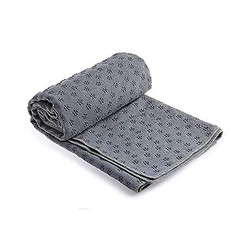Microfibre Yoga Mat Towel, AntiSkip PVC dots Yoga, Pilates, Sports, Fitness, Home,…