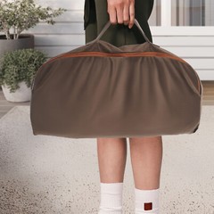 Modern Foldable Kneeling Meditation Bench with Cushion and Carrying Bag
