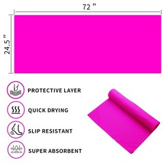 MIAOMIAO Non-Slip Hot Yoga Towel Set,Super Absorbent Microfiber in, 24.5″ x 7…