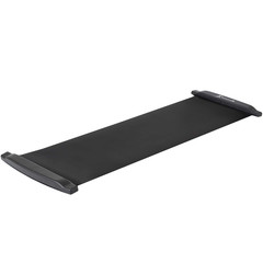 ProsourceFit Slide Board Mat for Exercise 6’ with End Stops, 6 feet, Black
