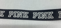 Pink Victoria’s Secret Black Yoga Mat Replacement Strap Accessory NEW