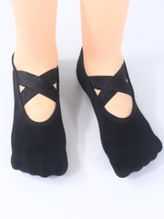 Yoga Socks for Women Non Slip Grip Ballet Dance Home Training Pilates Straps …
