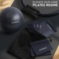 Pilates Ring Set, 15-Inch Circle with 1x Core , 3X Resistant Loop and 2X Flex…