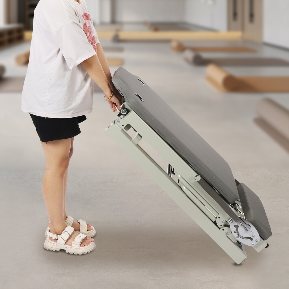 Pilates Reformer Workout Machine Foldable Yoga Reformer Cardio Fitness Rebounder