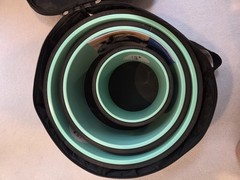 NEW IN CASE Chirp Foam Roller Wheel for Back Pain Relief, Muscle Therapy