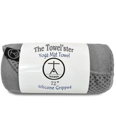 Yoga Mat Towel w/ Silicone Grip for Hot Yoga. Yoga Towel Non Slip Microfiber NWT
