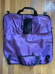 Purple Yoga Mat Bag With Strap And Pockets