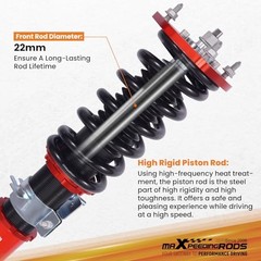 Coilovers for Nissan 350Z RWD 2003-2008 Z33, for Nissan 350Z Z33 2003-2008