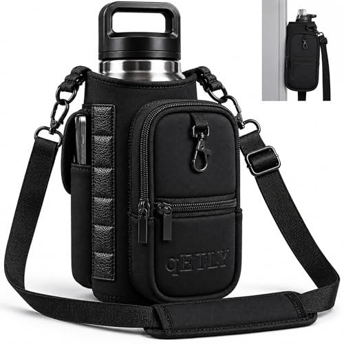 Magnetic Gym Bag & Water Bottle Holder Strong Magnetic Hold, 4-Zone Storage,