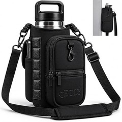 Magnetic Gym Bag & Water Bottle Holder Strong Magnetic Hold, 4-Zone Storage,