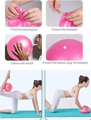 Pilates Ring Circle Set – Workout at Home Workout Equipment Women – Booty Bands