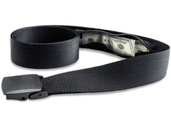Money Belt for Men Travel Security Belt with Hidden Money Compartme… Fast Ship