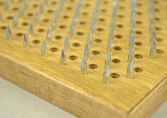 Sadhu Board “All Eyes” Galvanized Nails 10 mm/0.4 inch