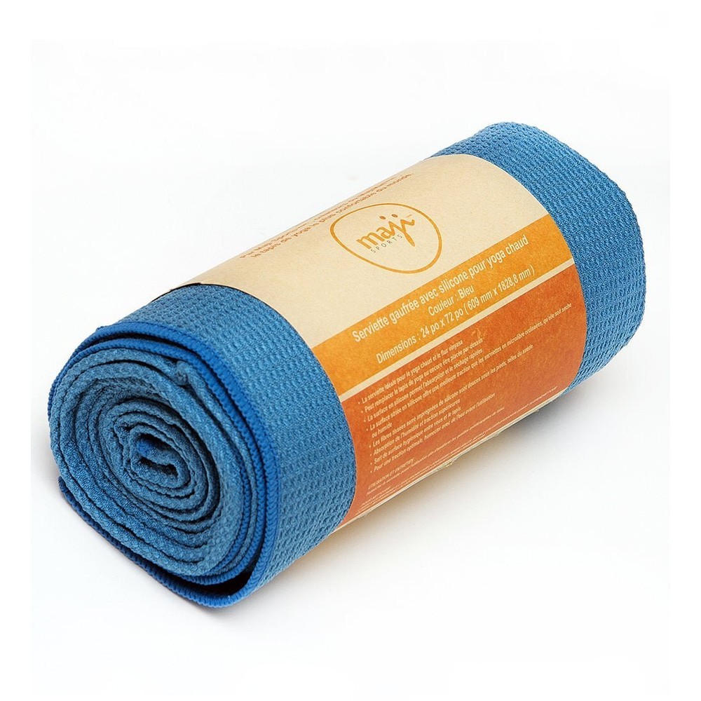 Maji Sports Silicone Hot Yoga Waffle Towel