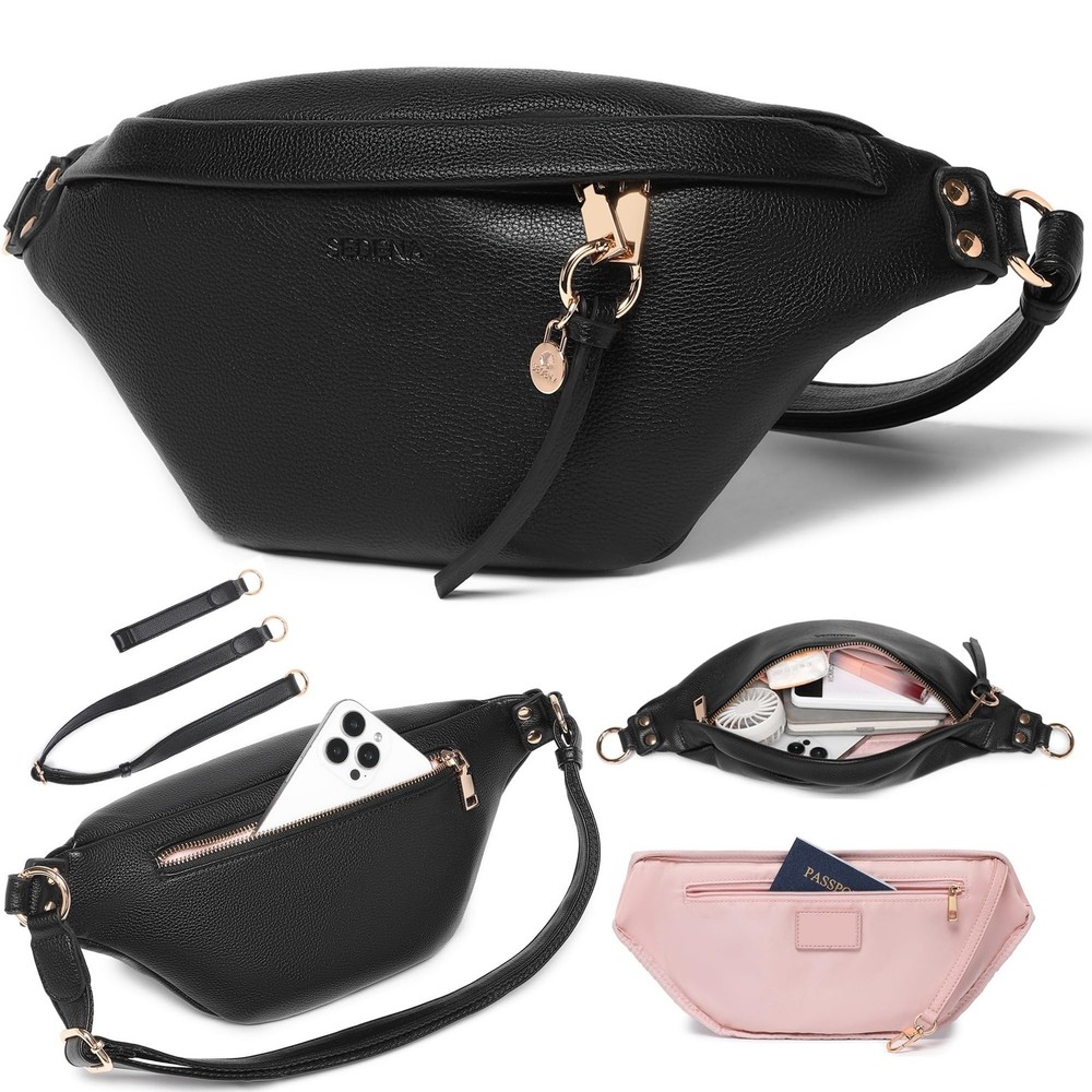 Anti Pickpocket Bag – RFID Crossbody Bag for Travel, Adjustable Strap Multipl…