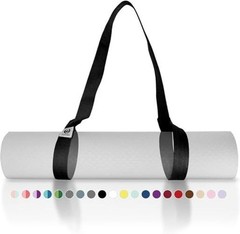 Yoga Mat Strap [MAT NOT Included] (2 Sizes) with Extra 64 IN 11. Just Black