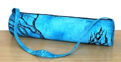 Blue Tree Yoga Mat Carrier Bags Hippie Mandala Cotton Bags With Shoulder Strap