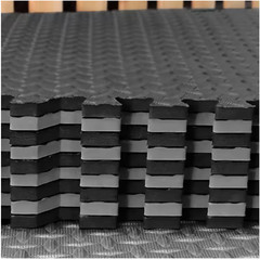 Yoga Mat Fitness Foam Floor Tile Protection Pad 16 pcs Luxury Premium Non Slip
