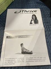 Thrive Flexibility & Stretching Strap 90” Arms Hands Feet Shoulders 12 Positions
